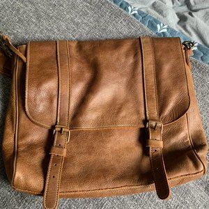 Roots Modern Satchel Tribe Leather Bag